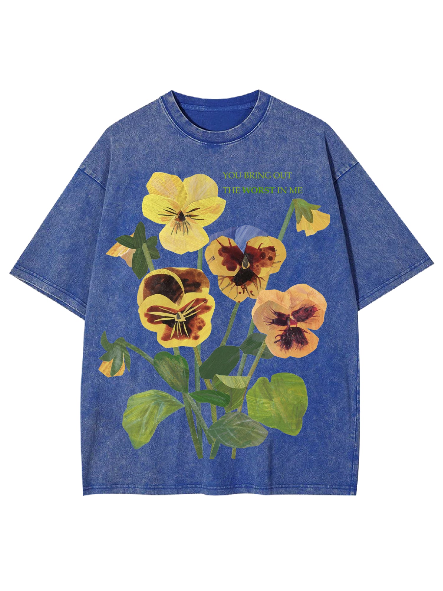 You Bring Out The Worst In Me Washed Tshirt-ClassyOutlaw