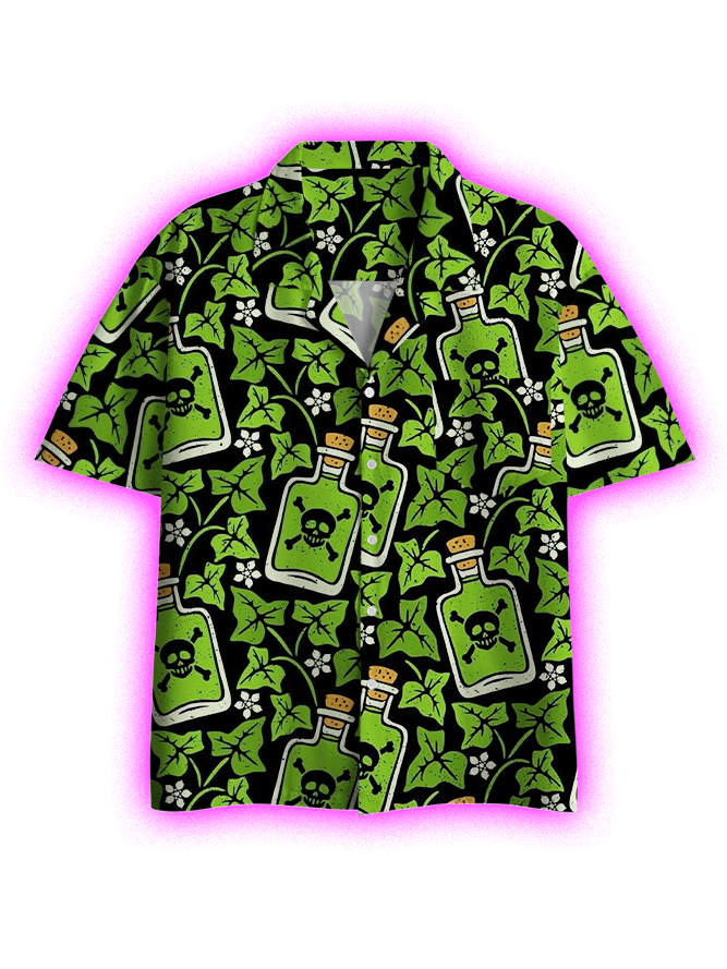 POISON BUTTON UP POCKET SHIRT