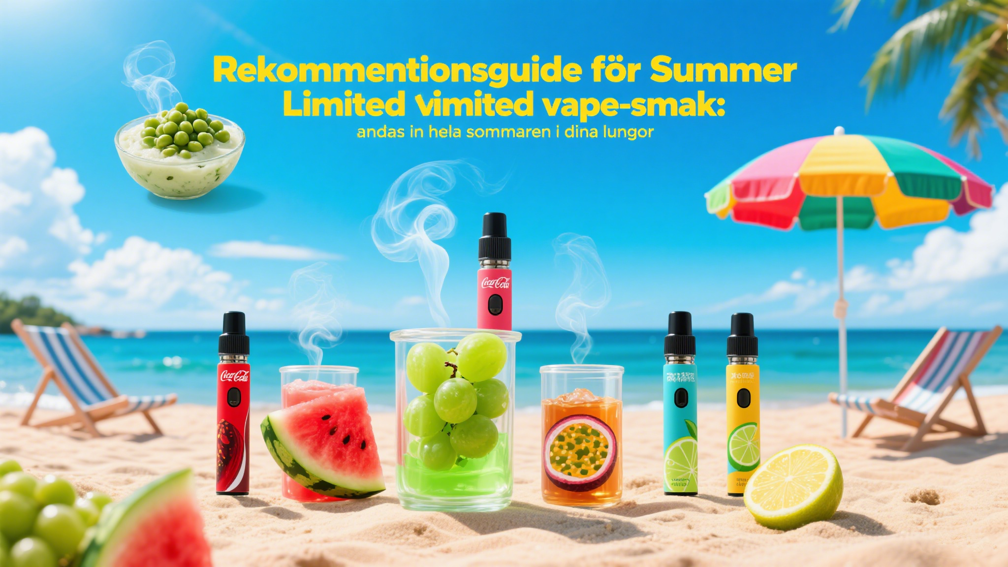 Rekommendationsguide för Summer Limited vape-smak: andas in hela sommaren i dina lungor-kamryvape