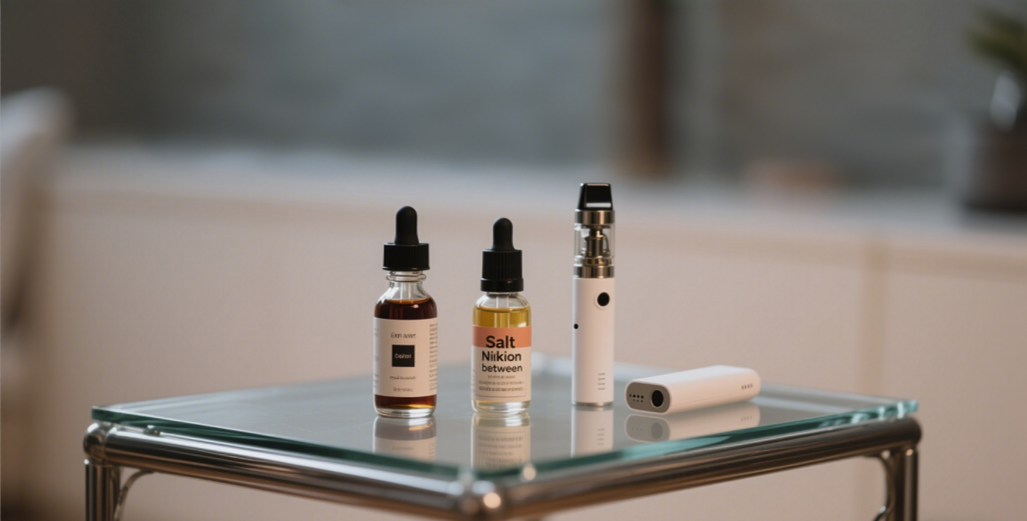 Vad är skillnaden mellan vanlig e-juice och saltnikotin-kamryvape