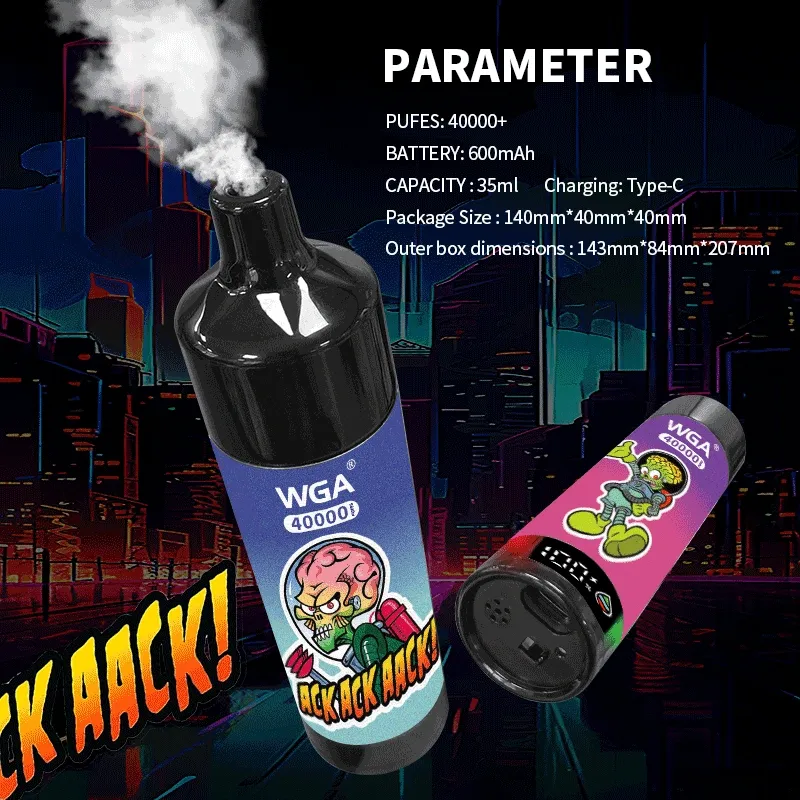 WGA Mars Attacks Theme 40000 Puffs Disposable vape