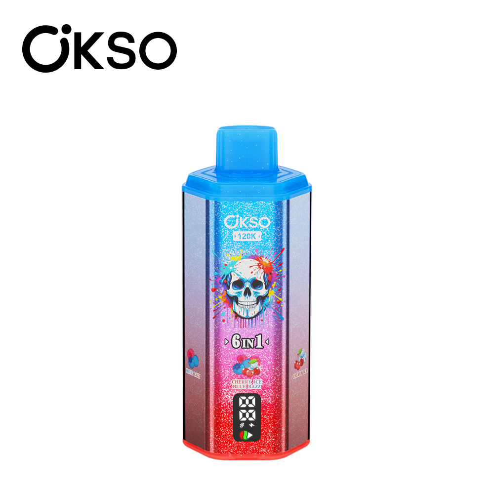 OKSO 120K Puffs 6 in 1 disposable vape