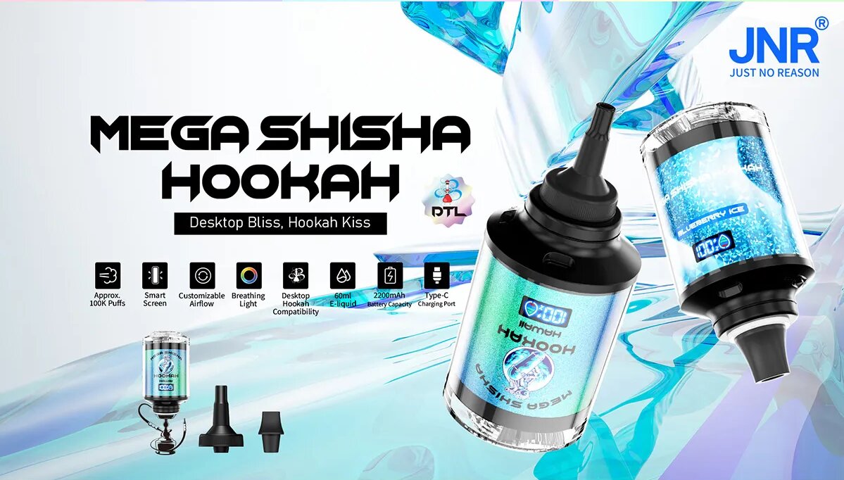 Discover the JNR Mega Shisha Hookah: A Revolutionary Vape Experience-kamryvape