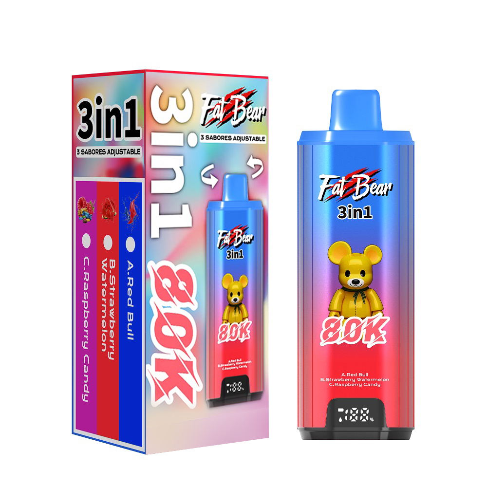Fat Bear Triple 3 in 1 80000 Puffs Disposable Vape