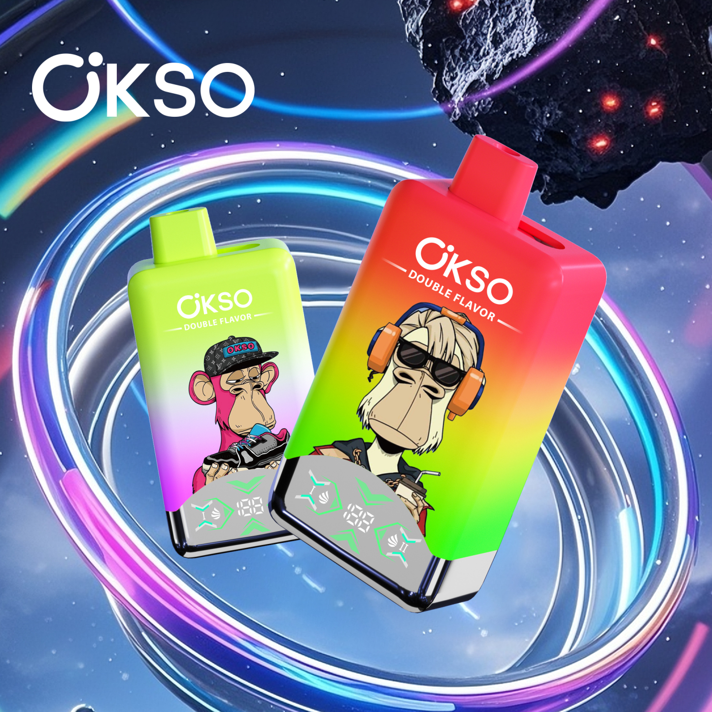 OKSO Dual Flavor 60000 Puffs Disposable Vapes