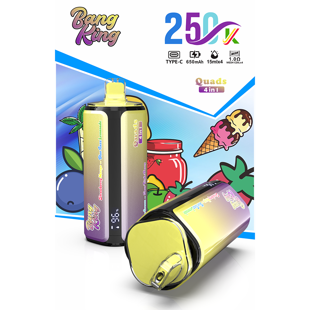 Bang king 4 in 1 Style 250K Puffs Disposable Vape