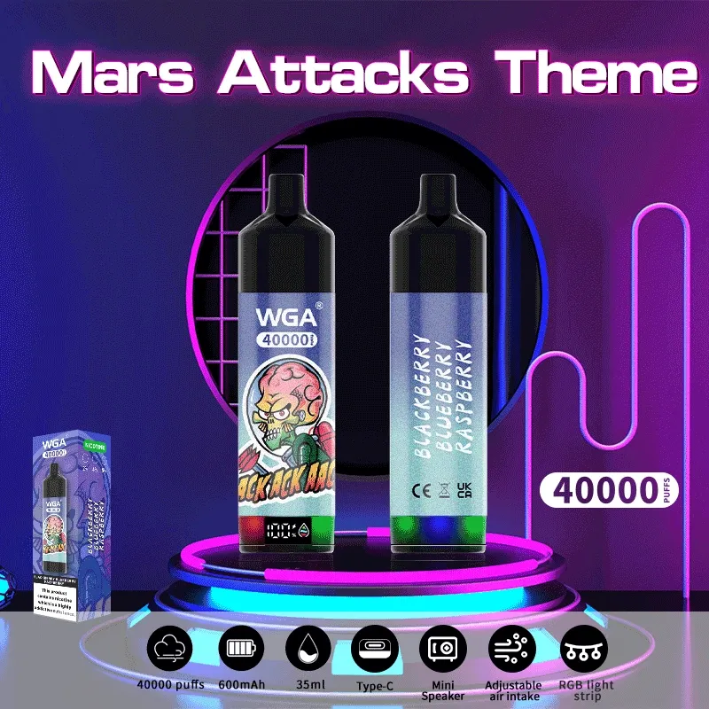 WGA Mars Attacks Theme 40000 Puffs Disposable vape