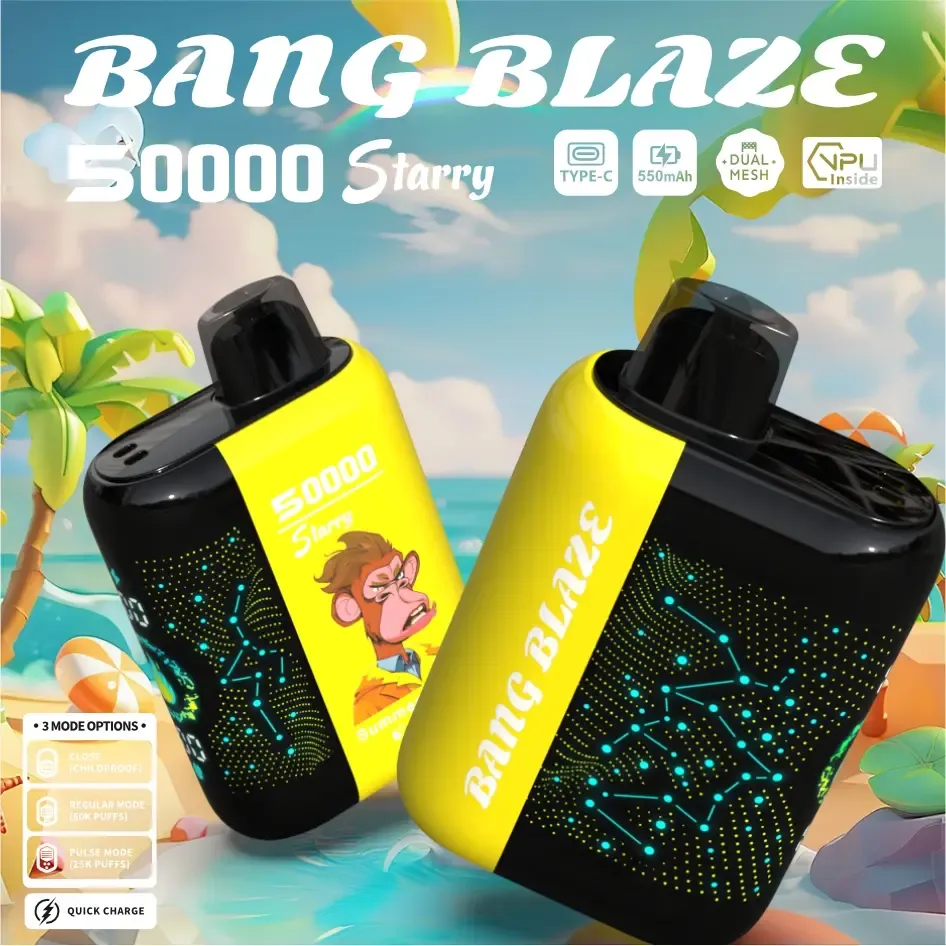 Bang Blaze 50000 Puffs – Starry Screen Disposable Vape