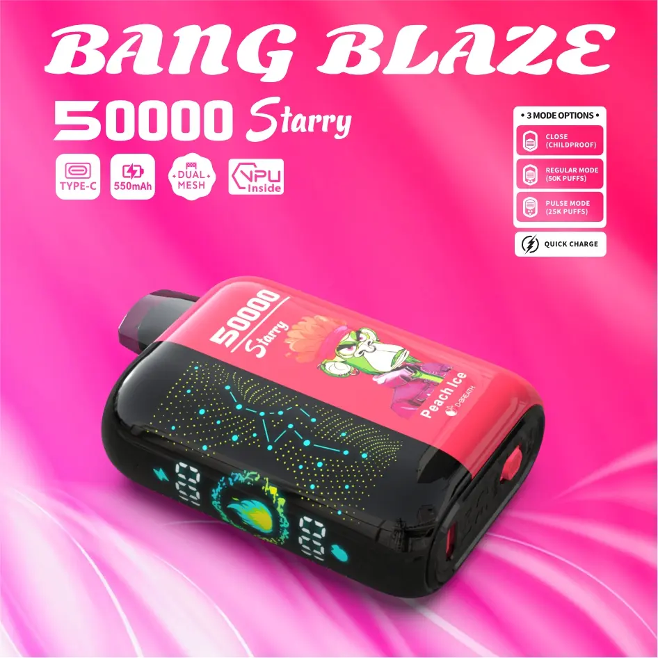 Bang Blaze 50000 Puffs – Starry Screen Disposable Vape