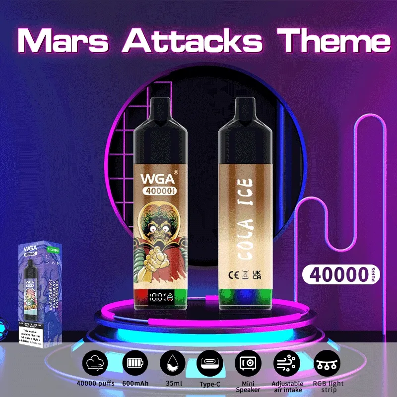 WGA Mars Attacks Theme 40000 Puffs Disposable vape