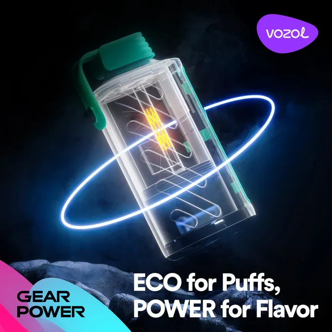 VOZOL Gear Power 20000 – Dual Mode Disposable Vape -kamryvape