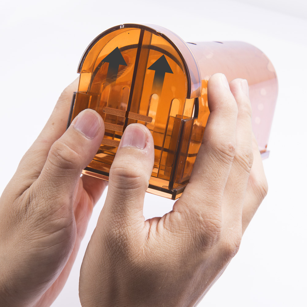 Humane Mouse Trap – Reusable Catch & Release Plastic Mouse Cage | Safe No-Kill Indoor & Outdoor Rodent Trap