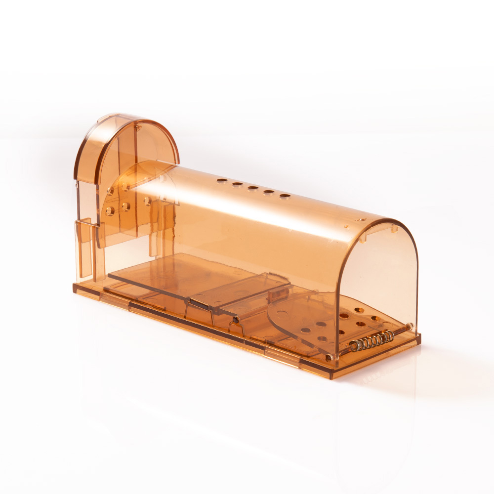 Humane Mouse Trap – Reusable Catch & Release Plastic Mouse Cage | Safe No-Kill Indoor & Outdoor Rodent Trap