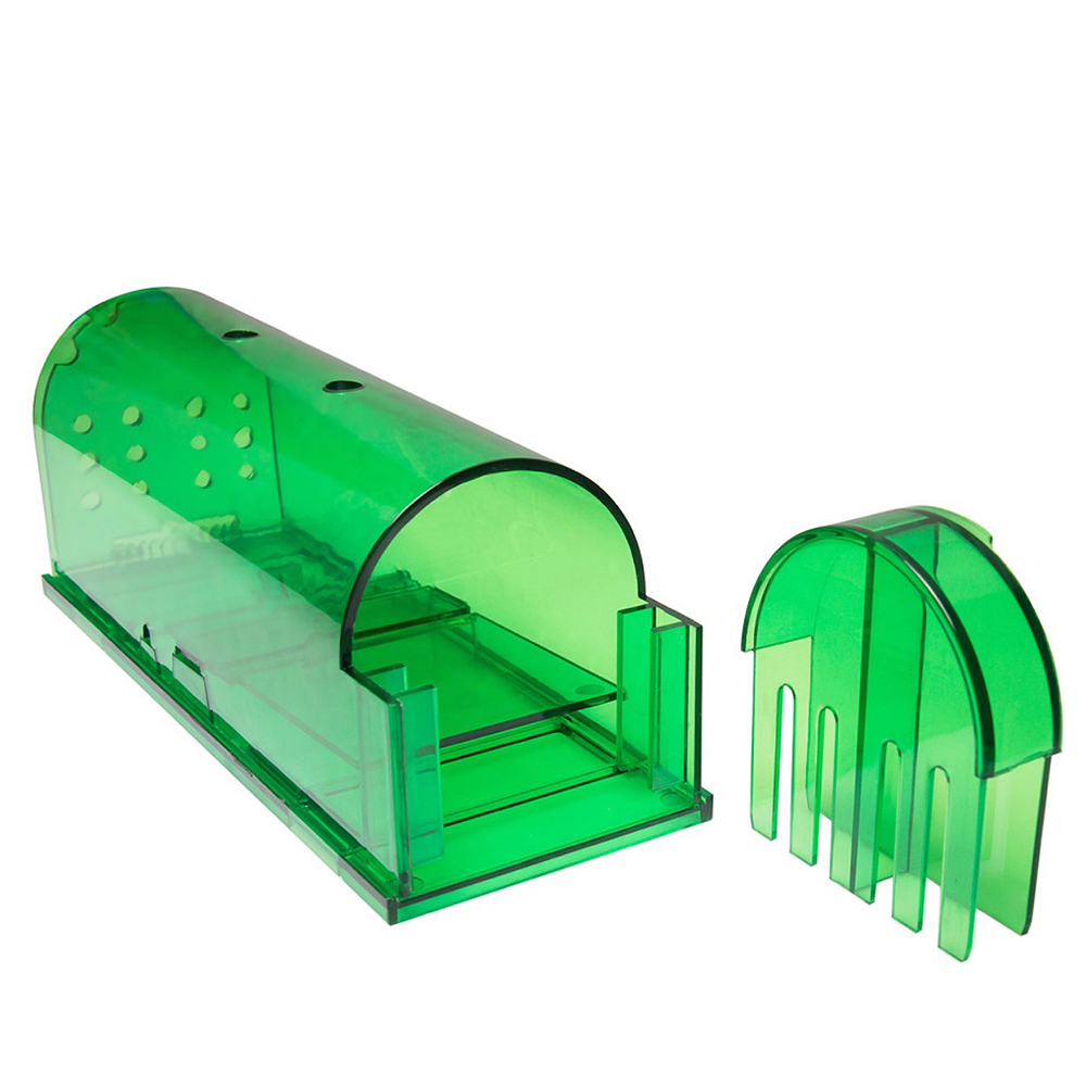 Humane Mouse Trap – Reusable Catch & Release Plastic Mouse Cage | Safe No-Kill Indoor & Outdoor Rodent Trap