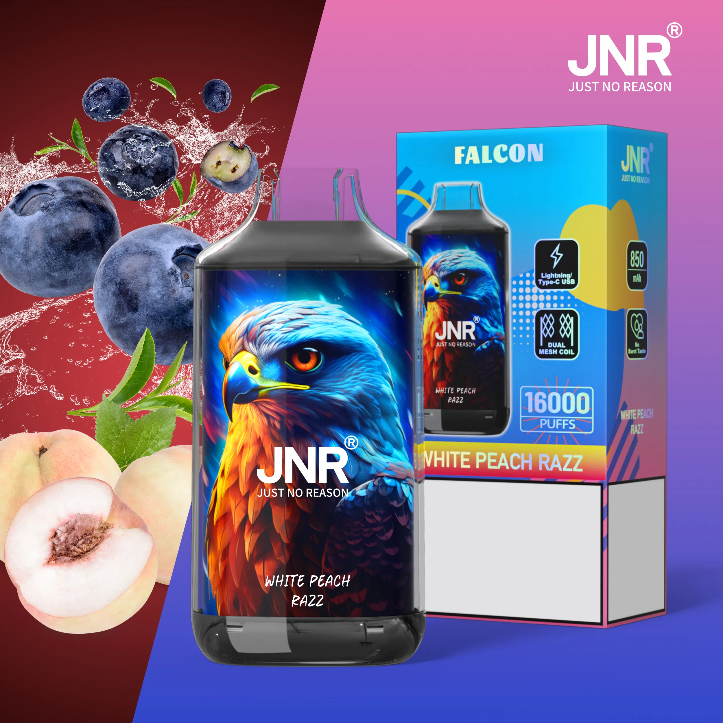 JNR Falcon 16000 Puffs Disposable Vape-kamryvape