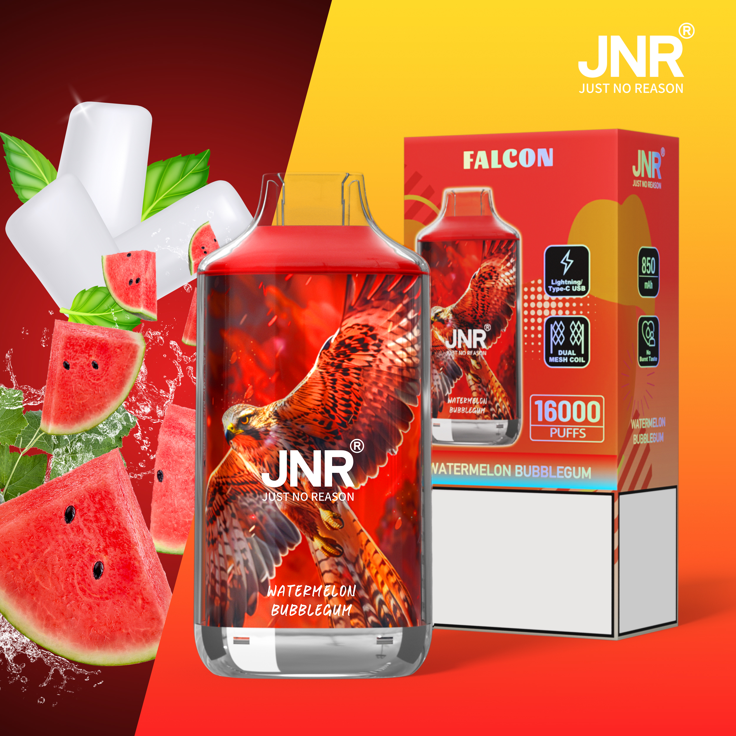 JNR Falcon 16000 Puffs Disposable Vape-kamryvape