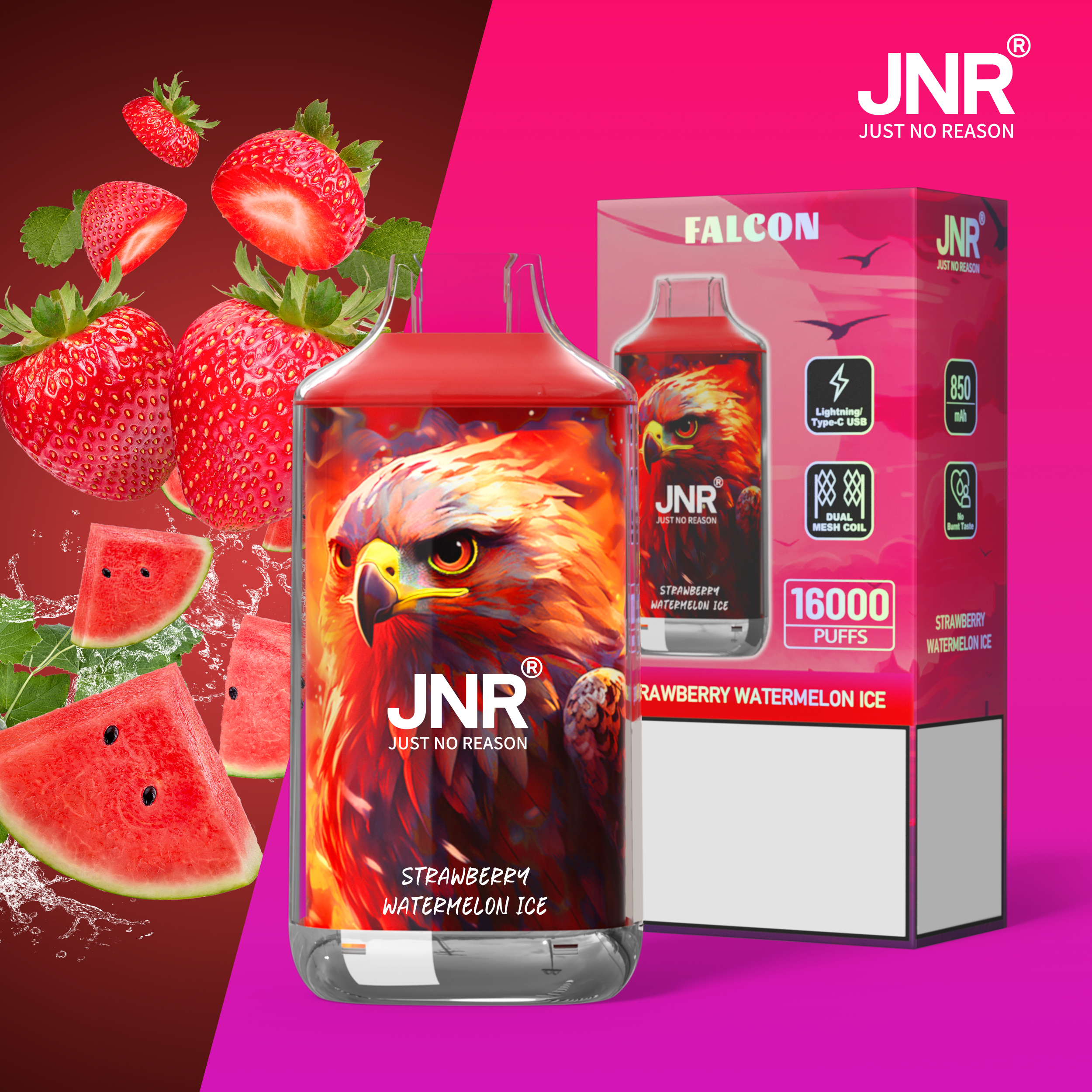JNR Falcon 16000 Puffs Disposable Vape-kamryvape