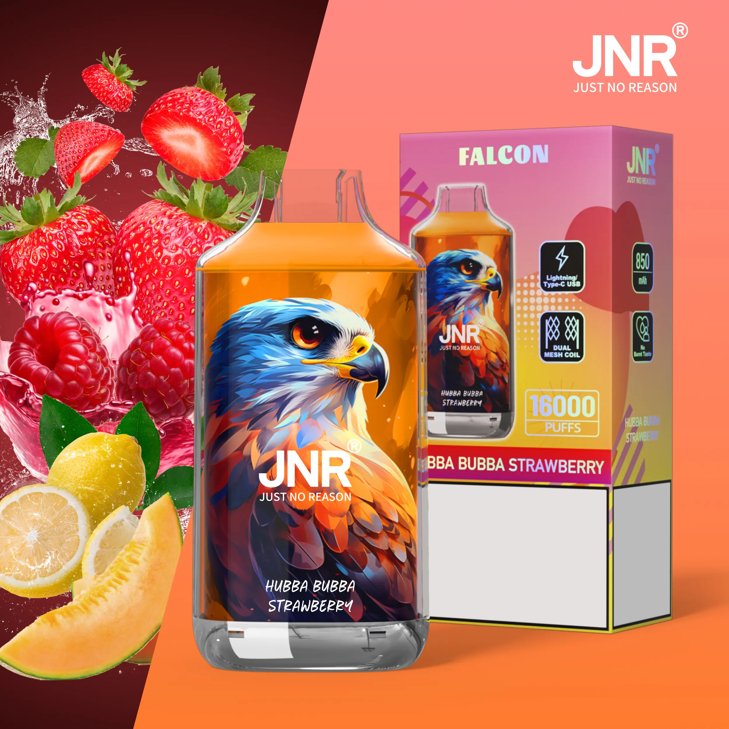 JNR Falcon 16000 Puffs Disposable Vape-kamryvape