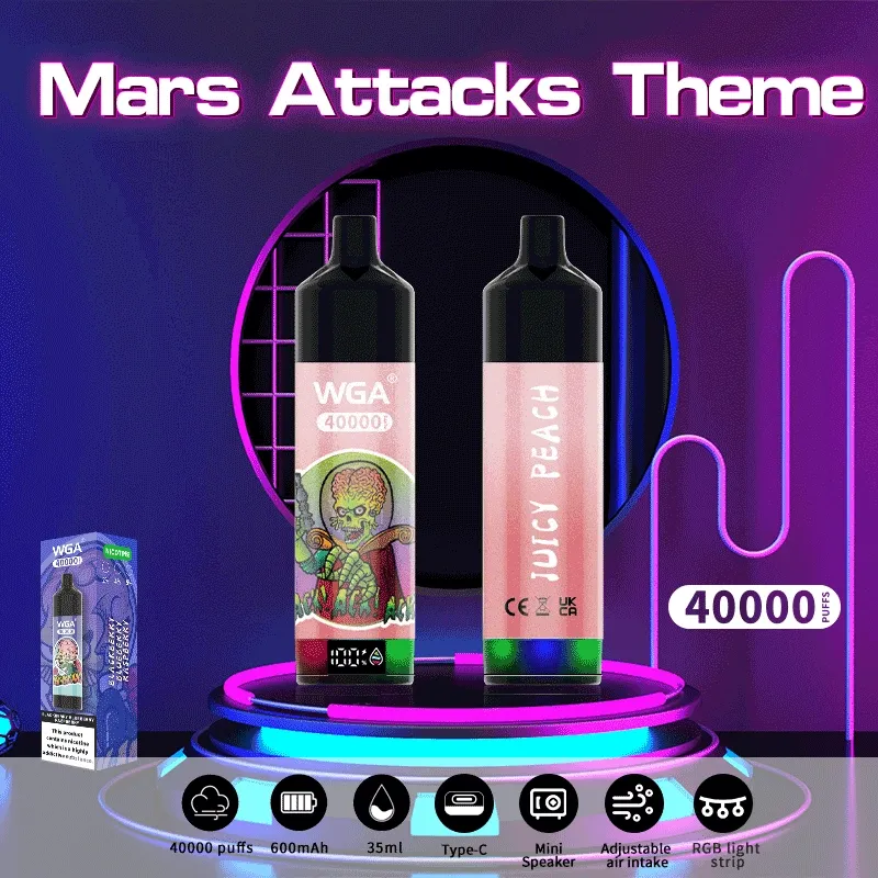 WGA Mars Attacks Theme 40000 Puffs Disposable vape