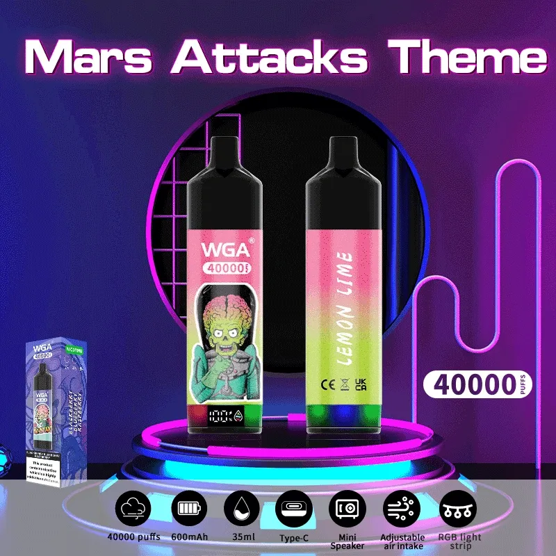 WGA Mars Attacks Theme 40000 Puffs Disposable vape