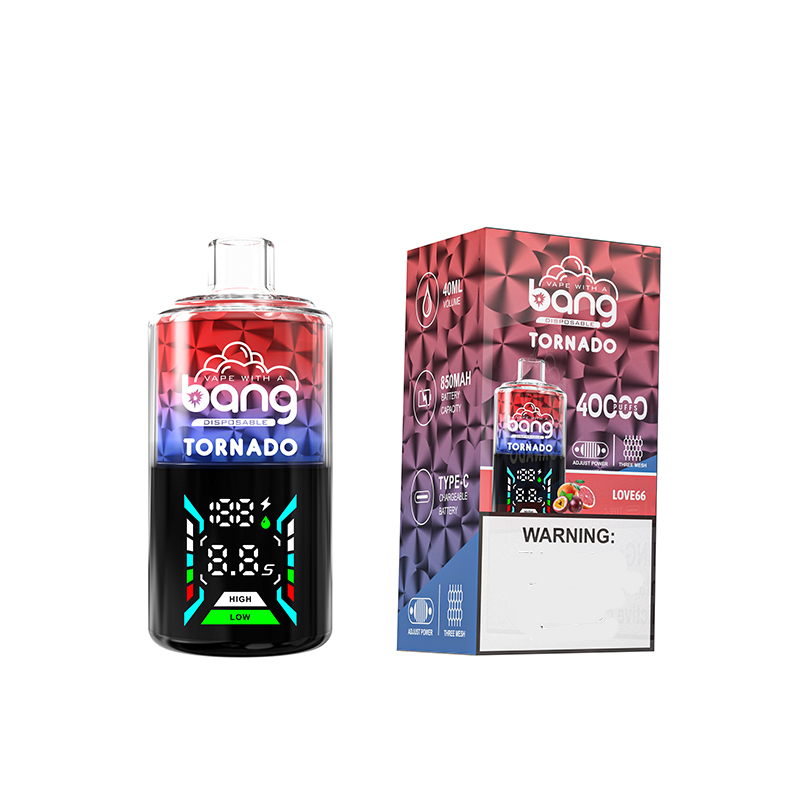 Bang Tornado 40000 40k Puffs Disposable Vape Three Mesh Coil-kamryvape