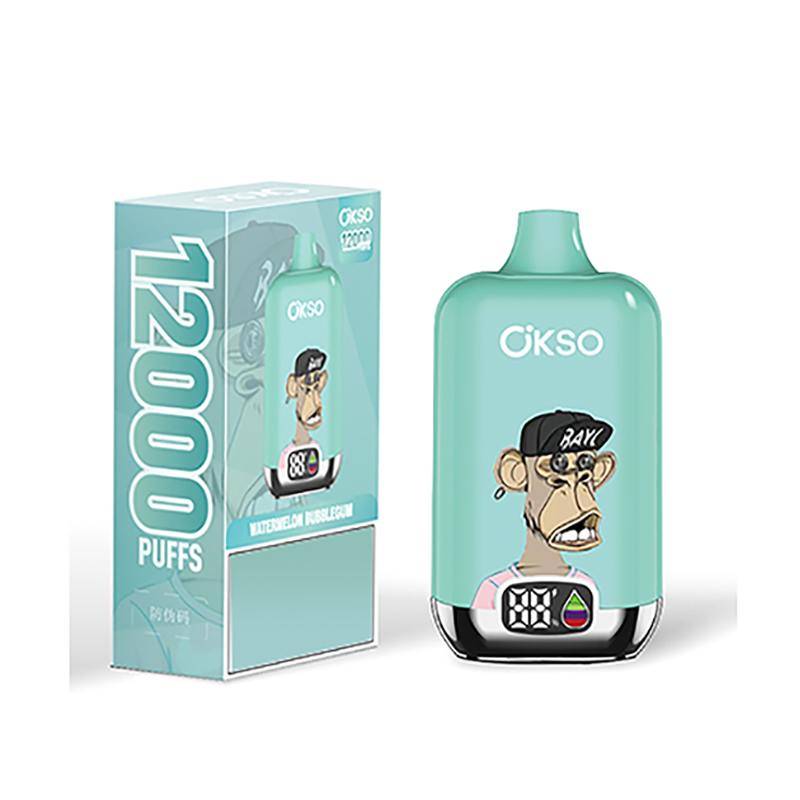 OKSO Digital Box 12000 12K Puffs LED Display Disposable Vape