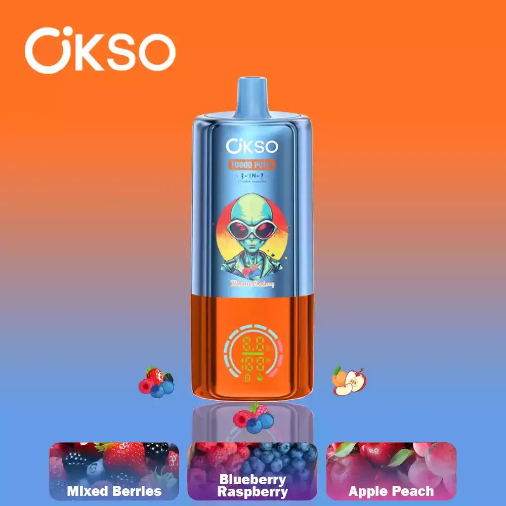 OKSO 3-in-1 70000 70K Puffs Disposable Vapes