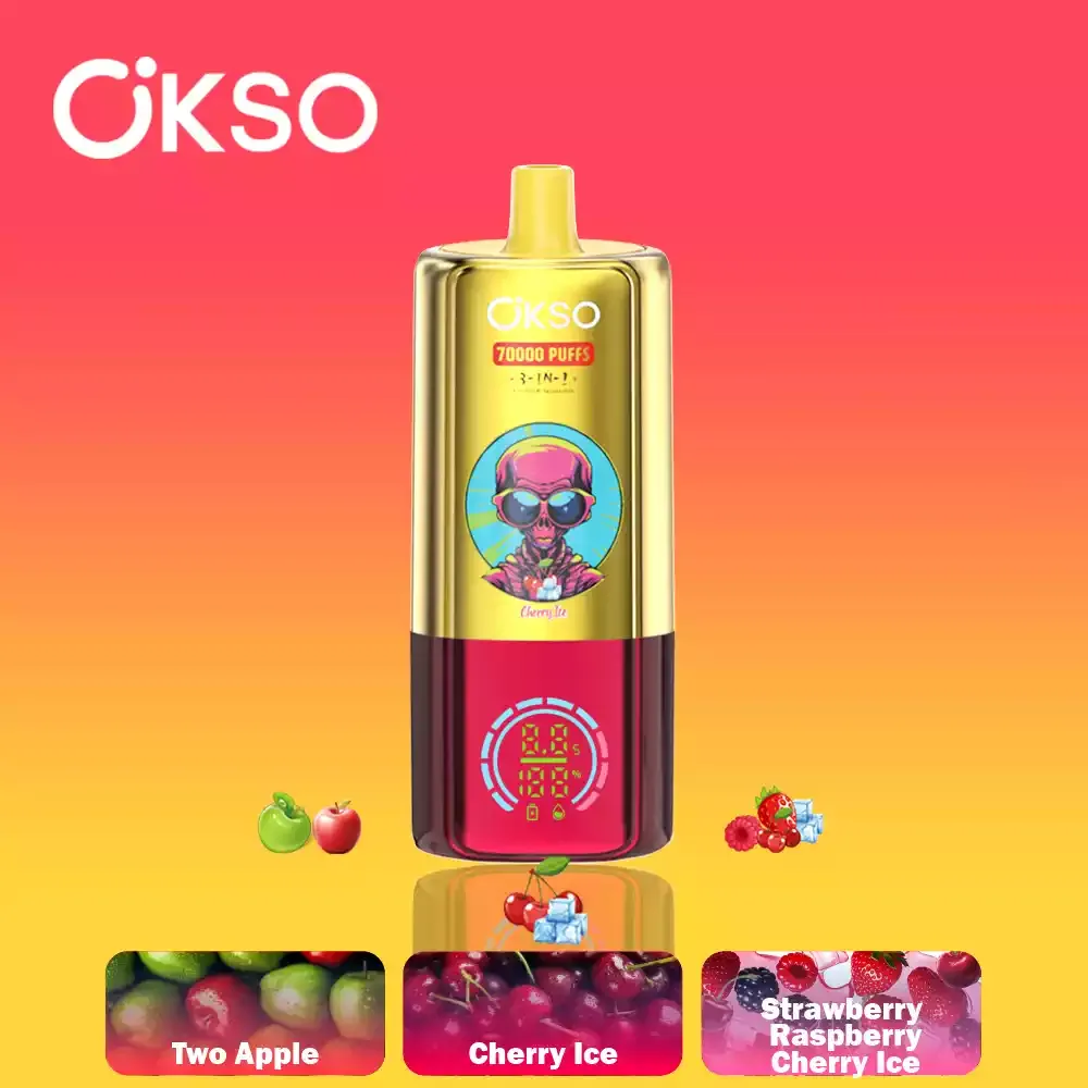 OKSO 3-in-1 70000 70K Puffs  Disposable Vapes