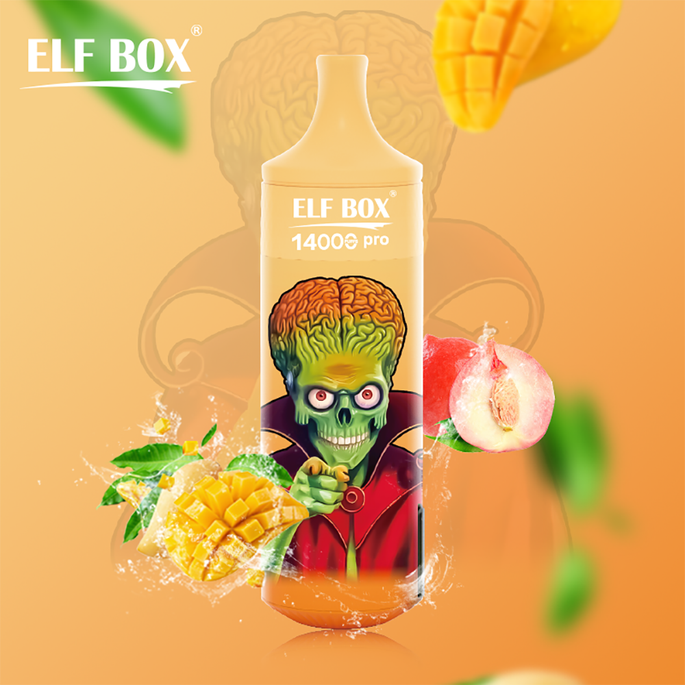 ELF BOX 14000 14K Puffs Pro RGB Puffs Rechargeable Disposable Vape-kamryvape