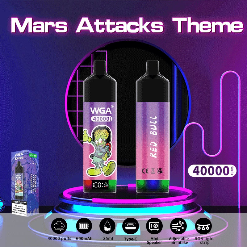 WGA Mars Attacks Theme 40000 Puffs Disposable vape