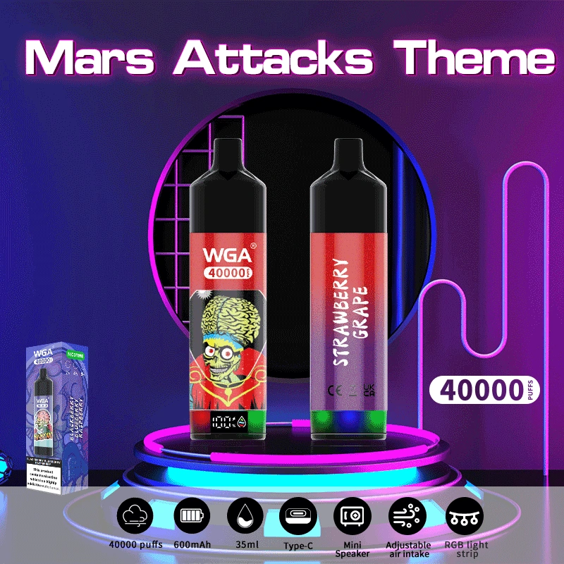 WGA Mars Attacks Theme 40000 Puffs Disposable vape