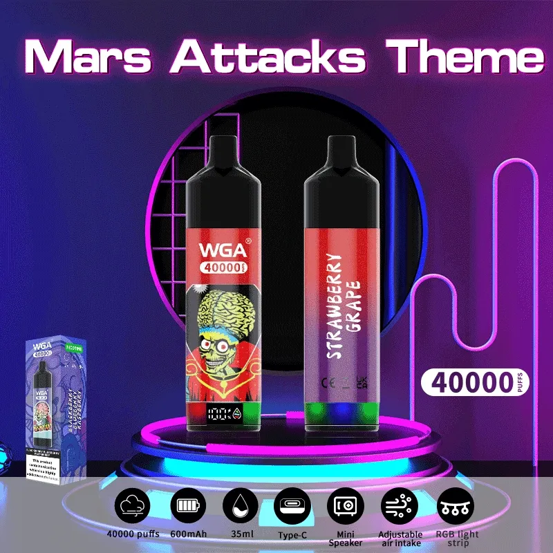 WGA Mars Attacks Theme 40000 Puffs Disposable vape