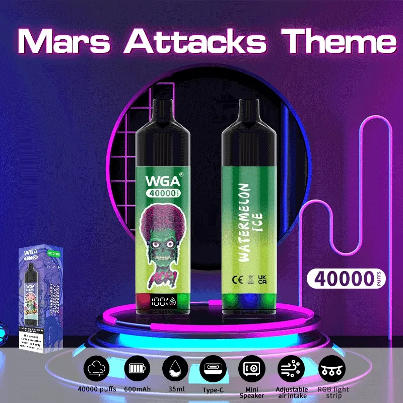 WGA Mars Attacks Theme 40000 Puffs Disposable vape