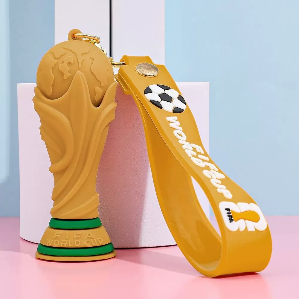 2026 World Cup Mascot Keychain