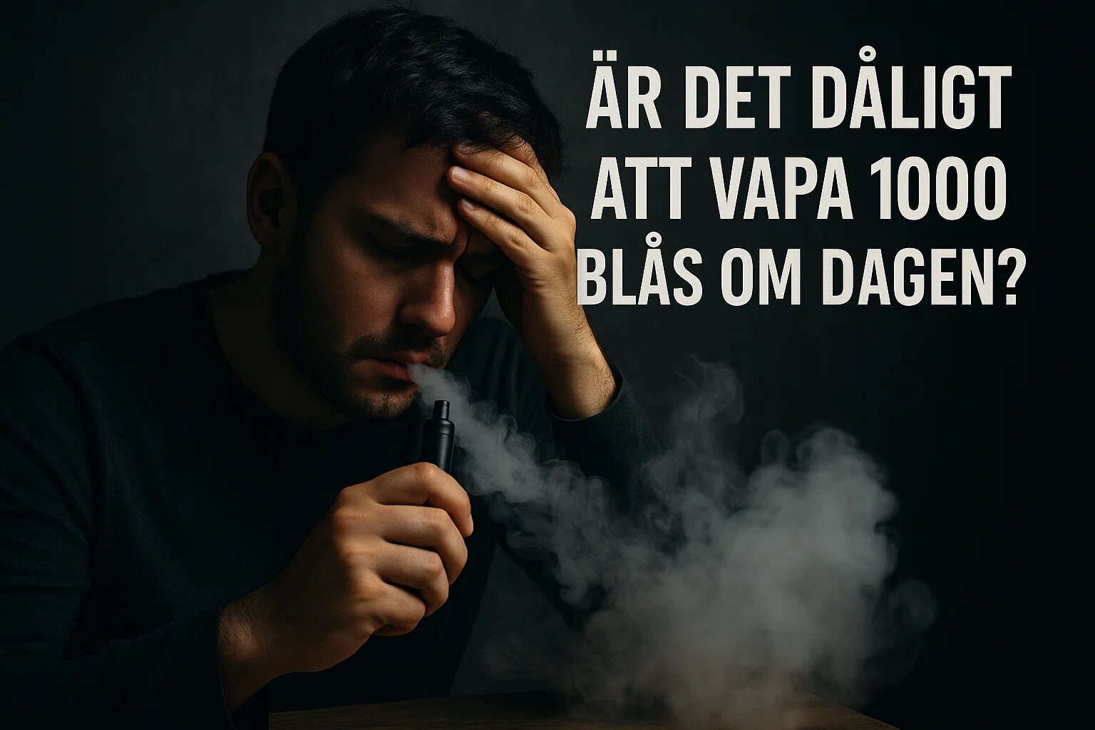 Är det dåligt att vapa 1000 bloss om dagen?-kamryvape