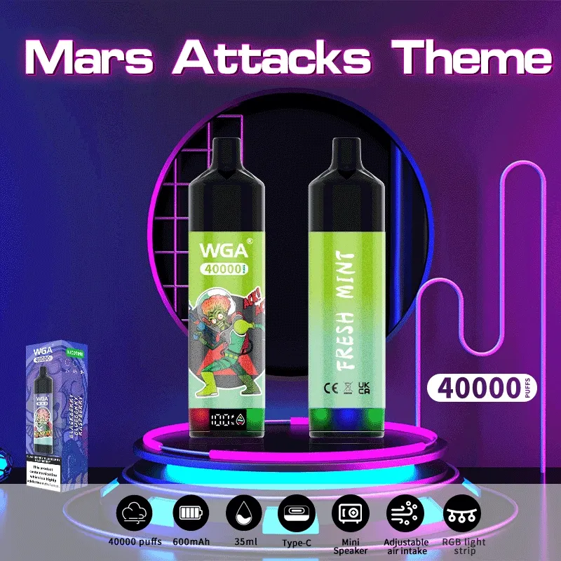 WGA Mars Attacks Theme 40000 Puffs Disposable vape