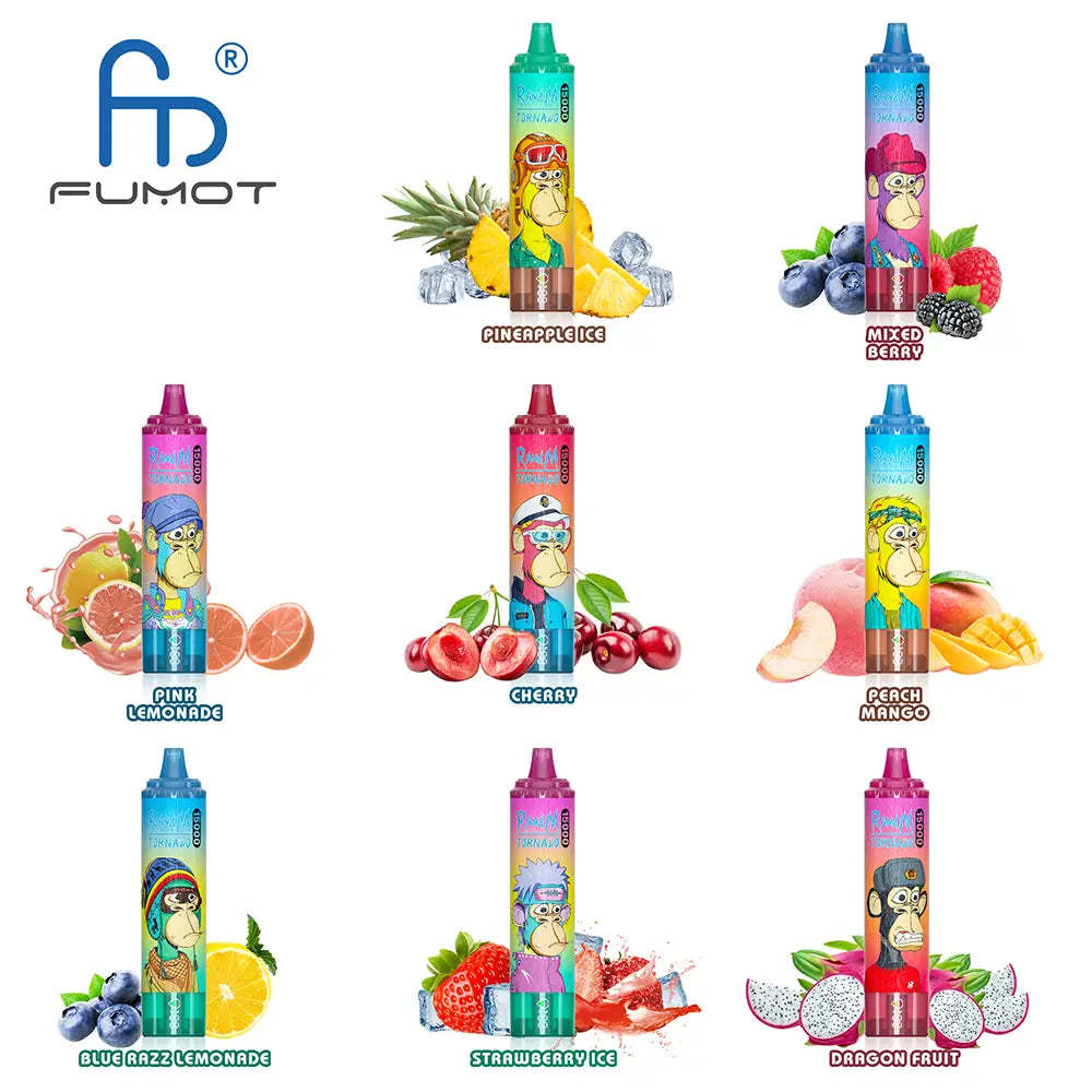 Fumot Tornado 15000 Disposable Vape-kamryvape