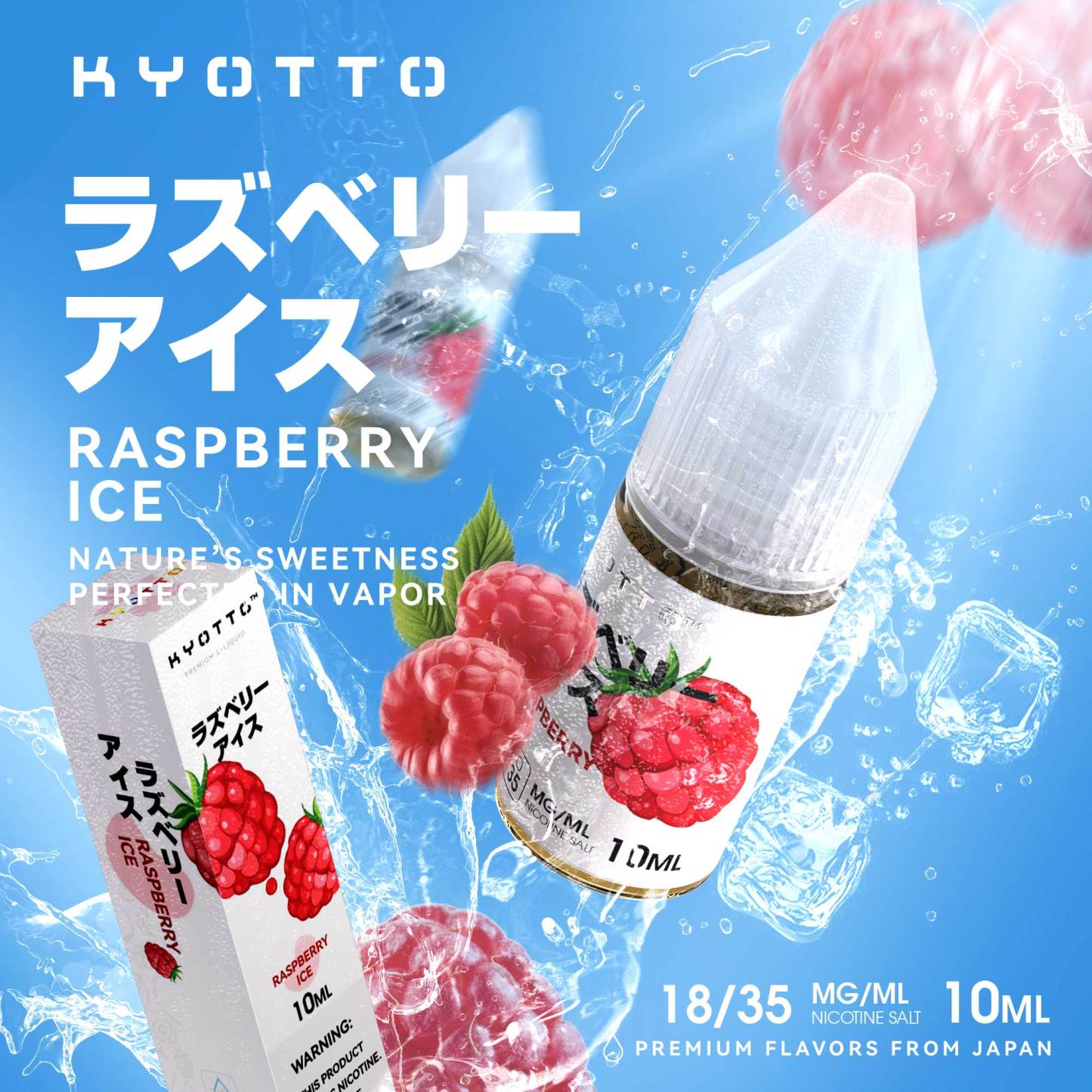 Kyotto 10ml  Salt E-Liquid-kamryvape