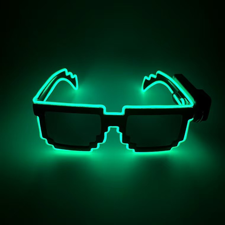 LED Neon Glow Glasses (Wireless) – Perfect for Parties, EDM Festivals, Halloween & Christmas