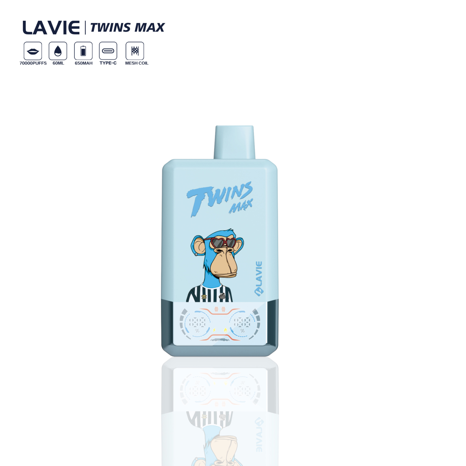 Lavie Twins Max 70000 Puffs Disposable Vape-kamryvape