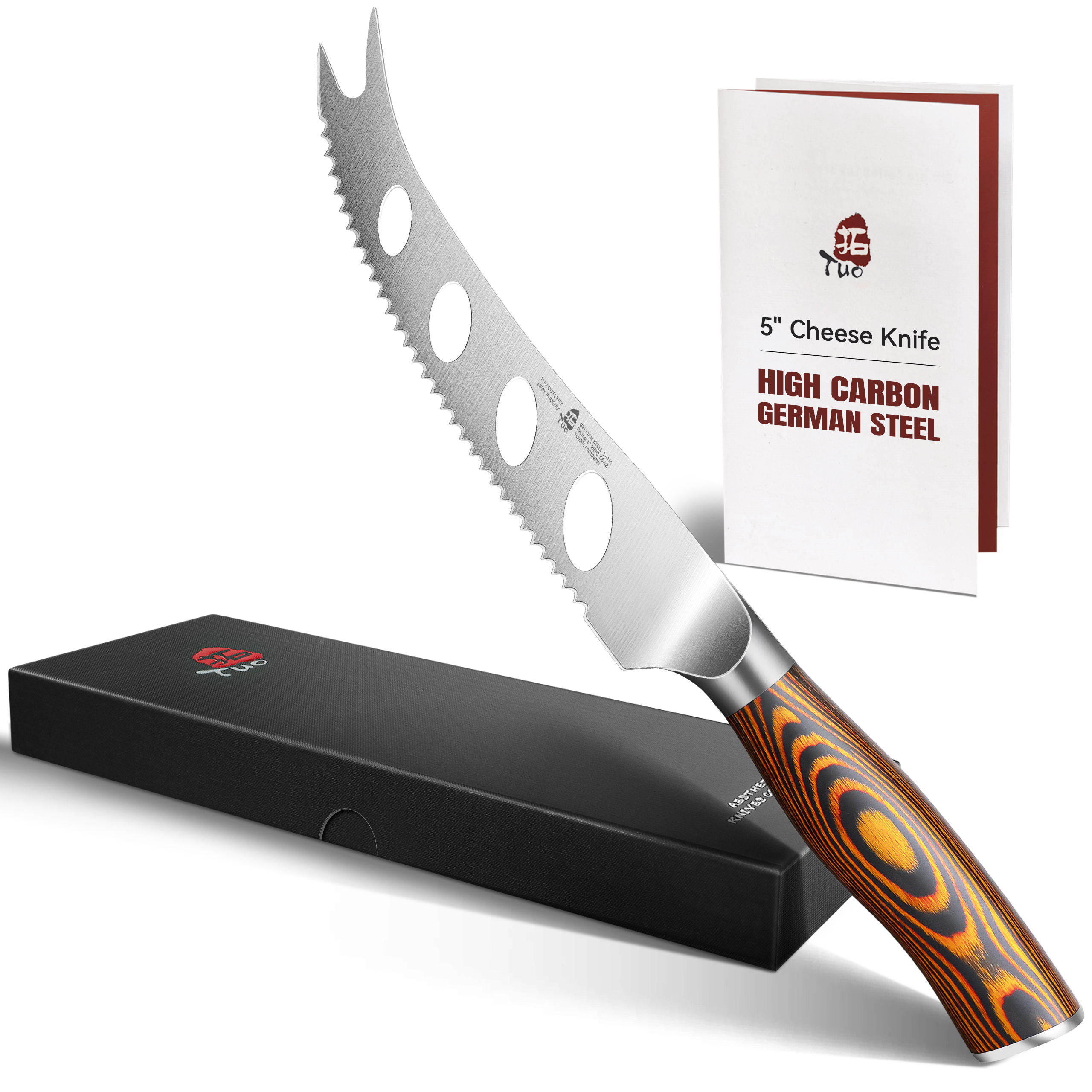 Fiery Phoenix 5.5"Cheese Knife