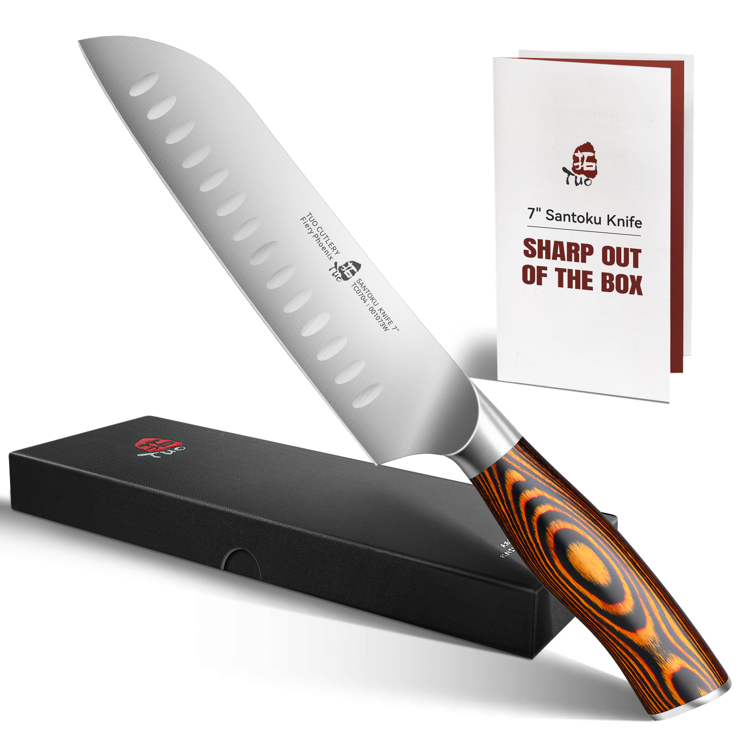 Fiery Phoenix 7" Santoku Knife
