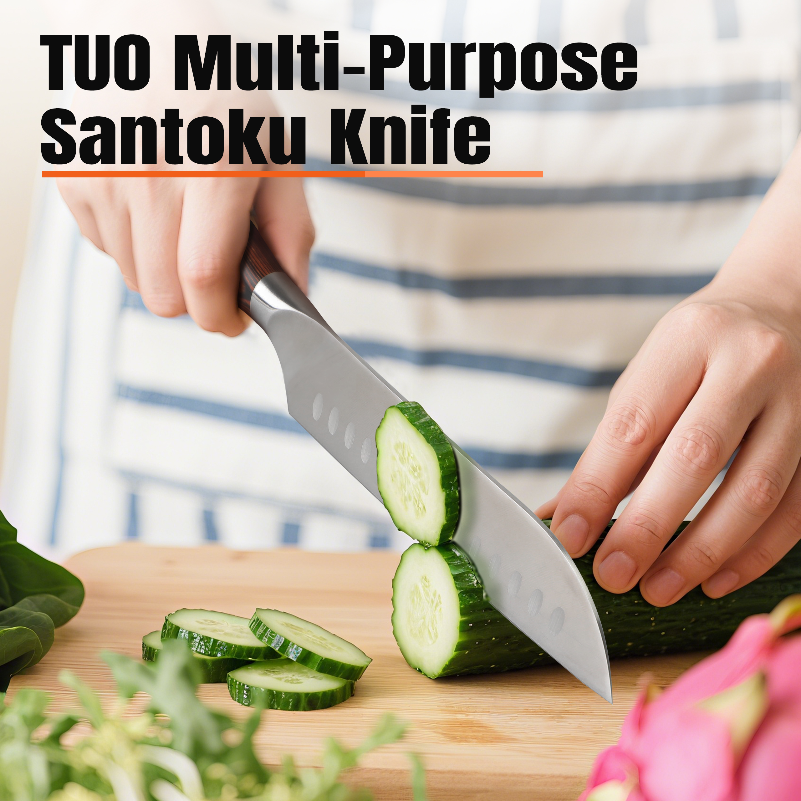 Fiery Phoenix 7" Santoku Knife