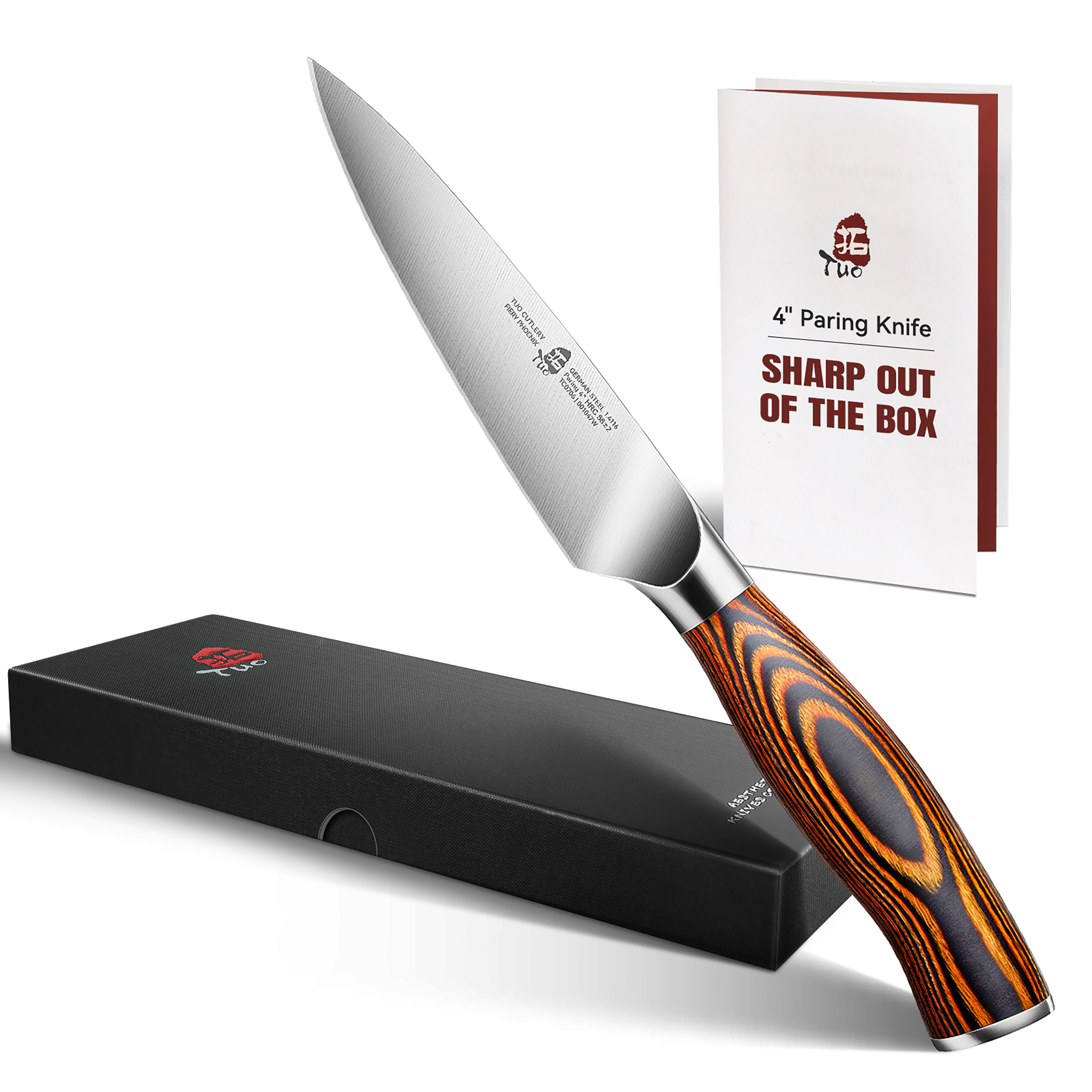 Fiery Phoenix 4" Paring Knife