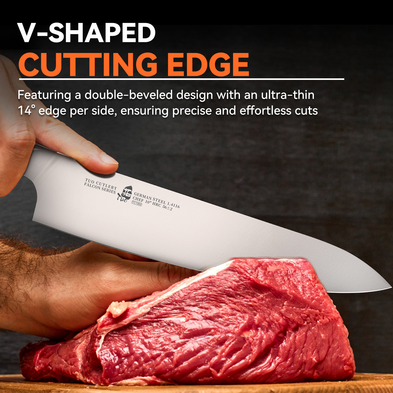  Falcon 10" Chef Knife