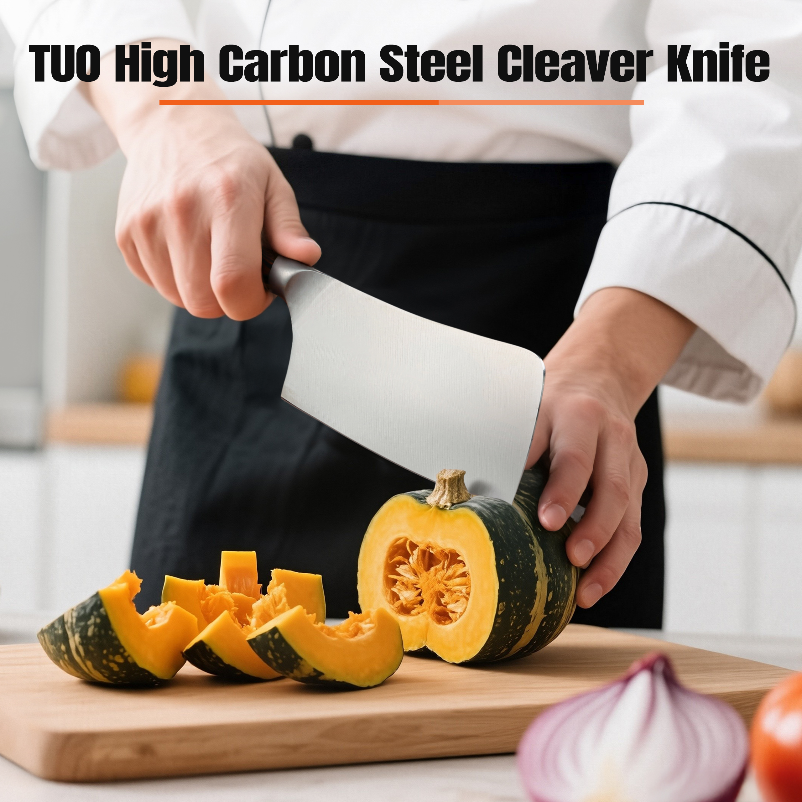 Fiery Phoenix 6" Cleaver Knife