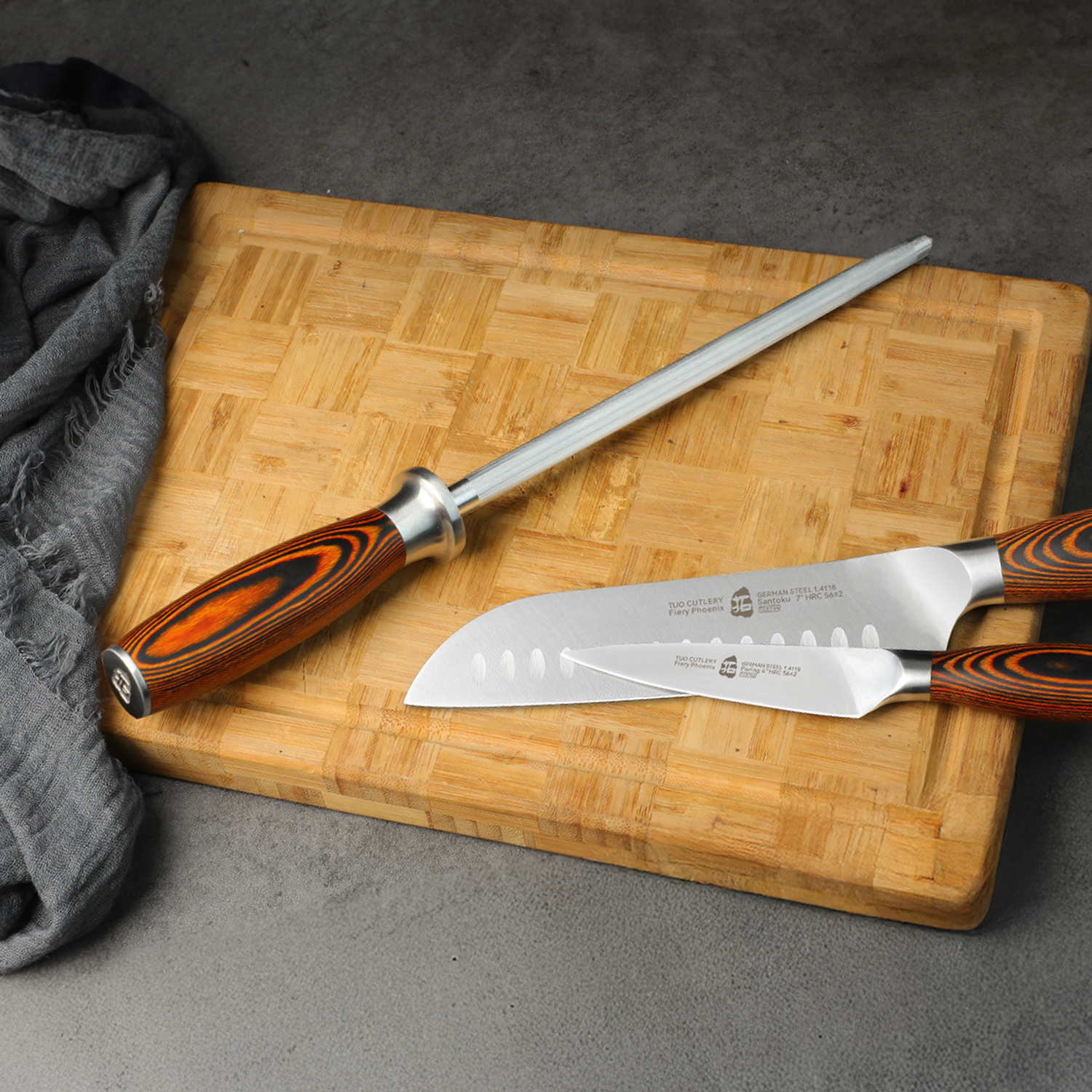 How to Use a Honing Steel: Keep Your TUO Kitchen Knives Sharp and Safe-TUO Cutlery