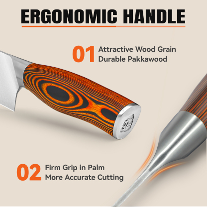 Fiery Phoenix 8.5" Kiritsuke Knife