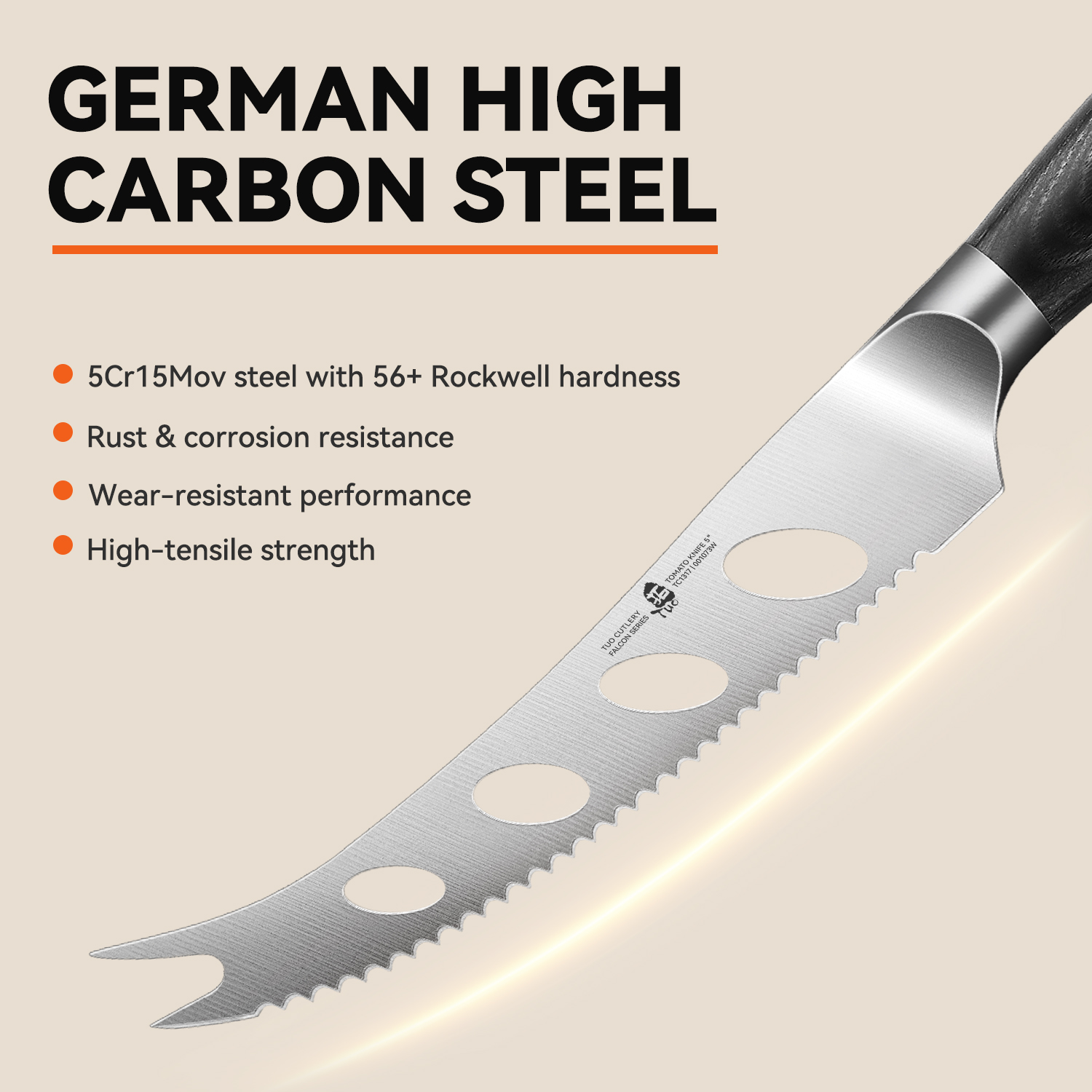 Falcon 5" Cheese Knife