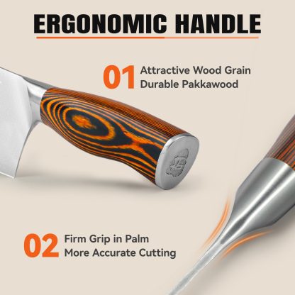 Fiery Phoenix 6" Cleaver Knife